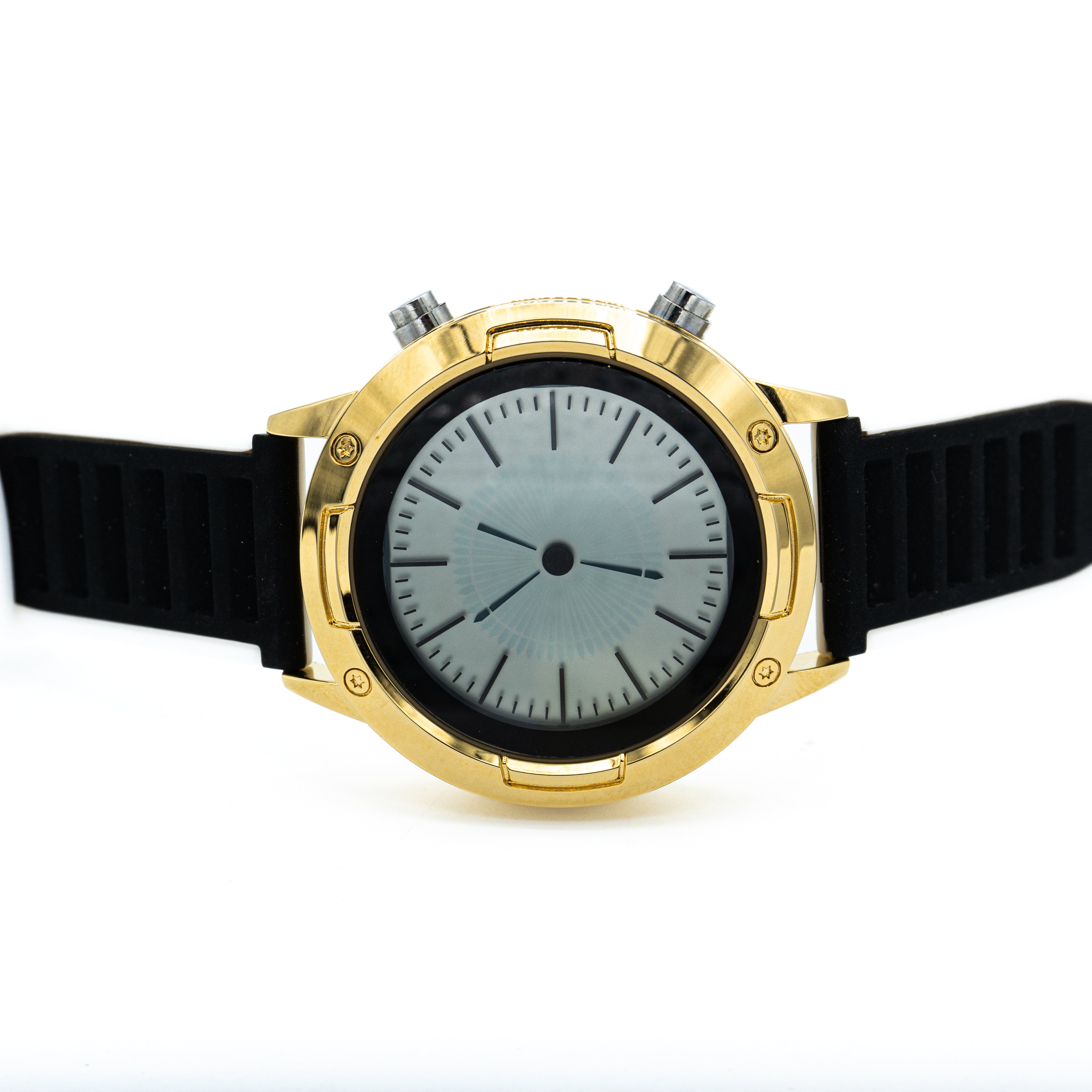 Men's Golden Black Watch - Lavish Galleria