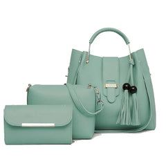 ALEXA 3 PCS AQUA GREEN - Lavish Galleria